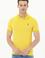 Erkek Koyu Sarı Polo Yaka Tişört