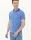 Erkek Saks Polo Yaka T-Shirt