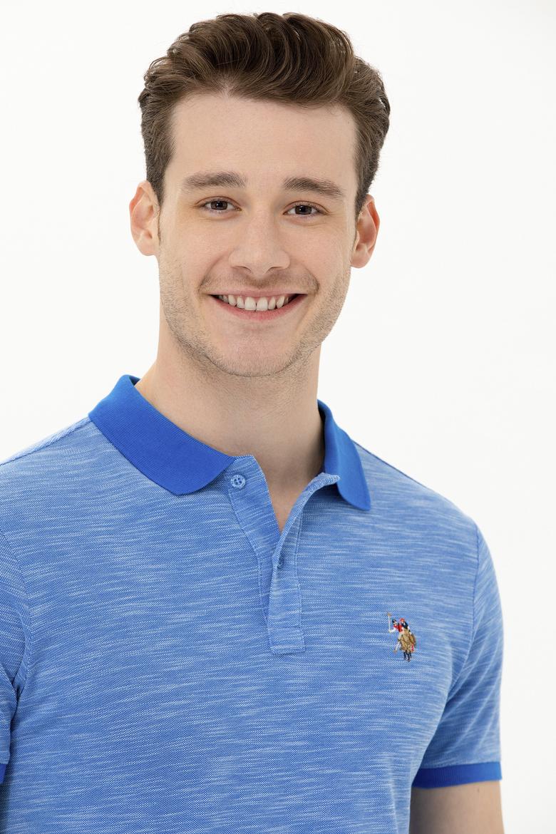 Erkek Saks Polo Yaka T-Shirt - 50263371065