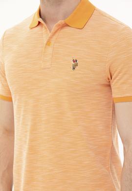 Erkek Turuncu Polo Yaka Tişört - 50263371079