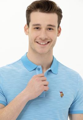 Erkek Turkuaz Polo Yaka T-Shirt - 50263371083