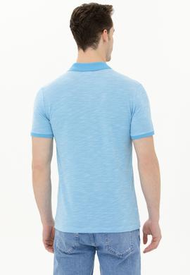 Erkek Turkuaz Polo Yaka T-Shirt - 50263371083