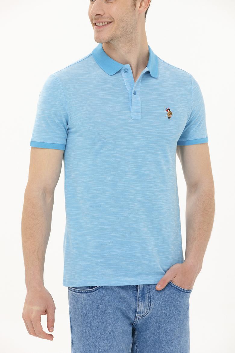 Erkek Turkuaz Polo Yaka T-Shirt - 50263371083