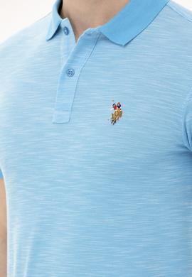 Erkek Turkuaz Polo Yaka T-Shirt - 50263371083