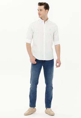 Erkek Mint Uzun Kollu Gömlek - 50264087019