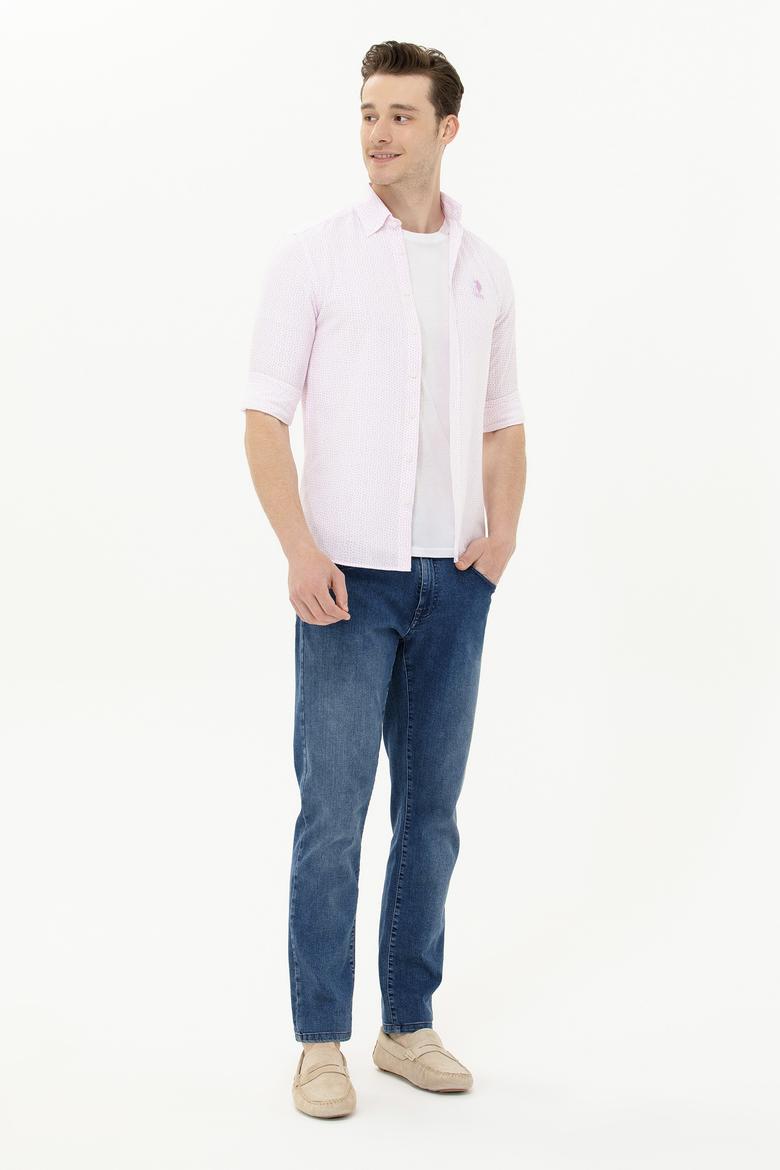 Erkek Manolya Uzun Kollu Gömlek - 50264380019