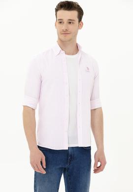 Erkek Manolya Uzun Kollu Gömlek - 50264380019