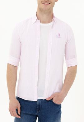 Erkek Manolya Uzun Kollu Gömlek - 50264380019