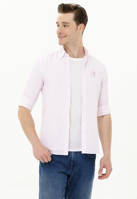 Erkek Manolya Uzun Kollu Gömlek - 50264380019