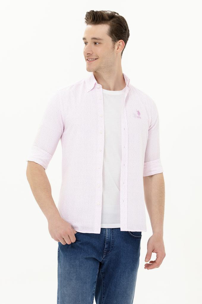 Erkek Manolya Uzun Kollu Gömlek