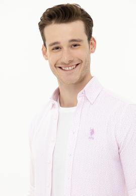 Erkek Manolya Uzun Kollu Gömlek - 50264380019