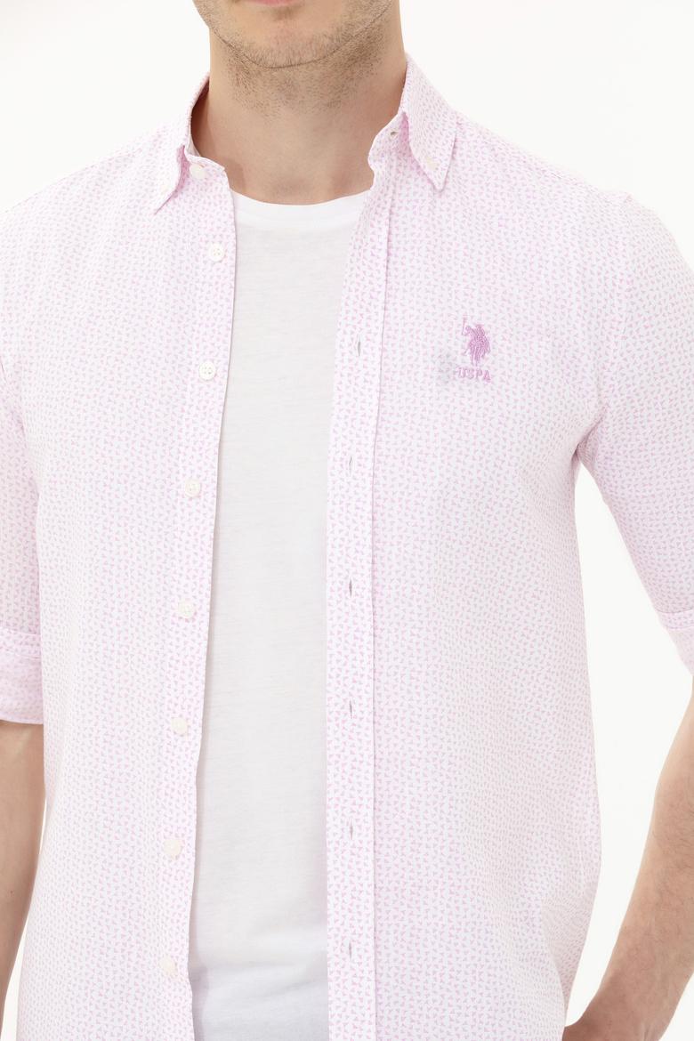 Erkek Manolya Uzun Kollu Gömlek - 50264380019