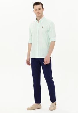 Erkek Lacivert Kanvas / Chino Pantolon - 50266054004