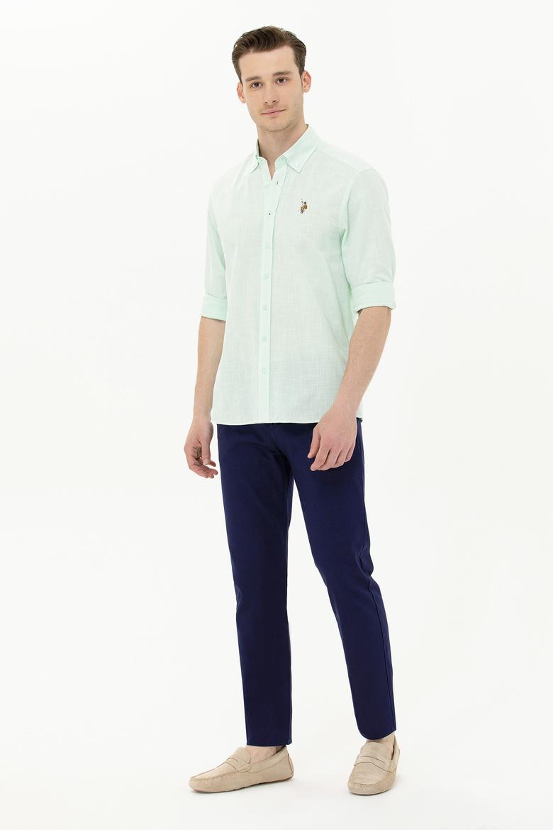 Erkek Lacivert Kanvas / Chino Pantolon - 50266054004