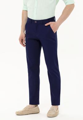 Erkek Lacivert Kanvas / Chino Pantolon - 50266054004