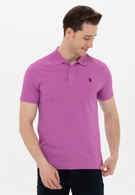 Erkek Menekşe Basic Tişört - 50249149127