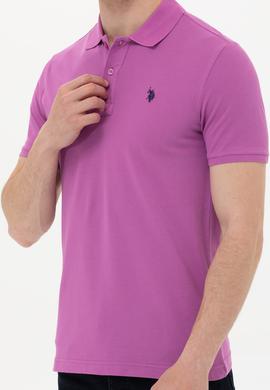 Erkek Menekşe Basic Tişört - 50249149127