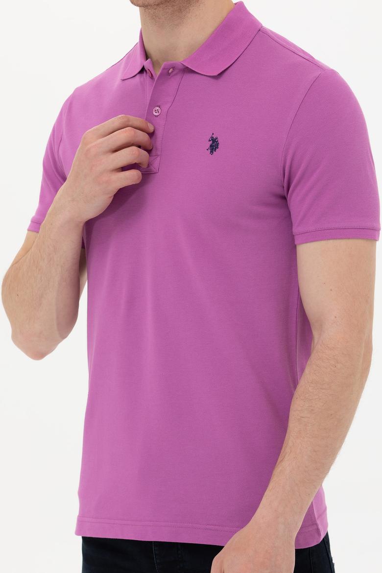 Erkek Menekşe Basic Tişört - 50249149127