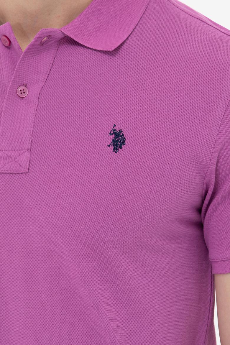 Erkek Menekşe Basic Tişört - 50249149127