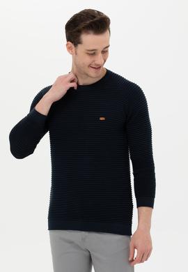 Erkek Lacivert Kazak - 50253795007