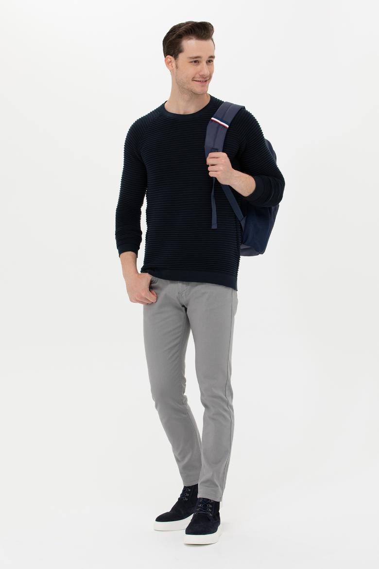 Erkek Lacivert Kazak - 50253795007