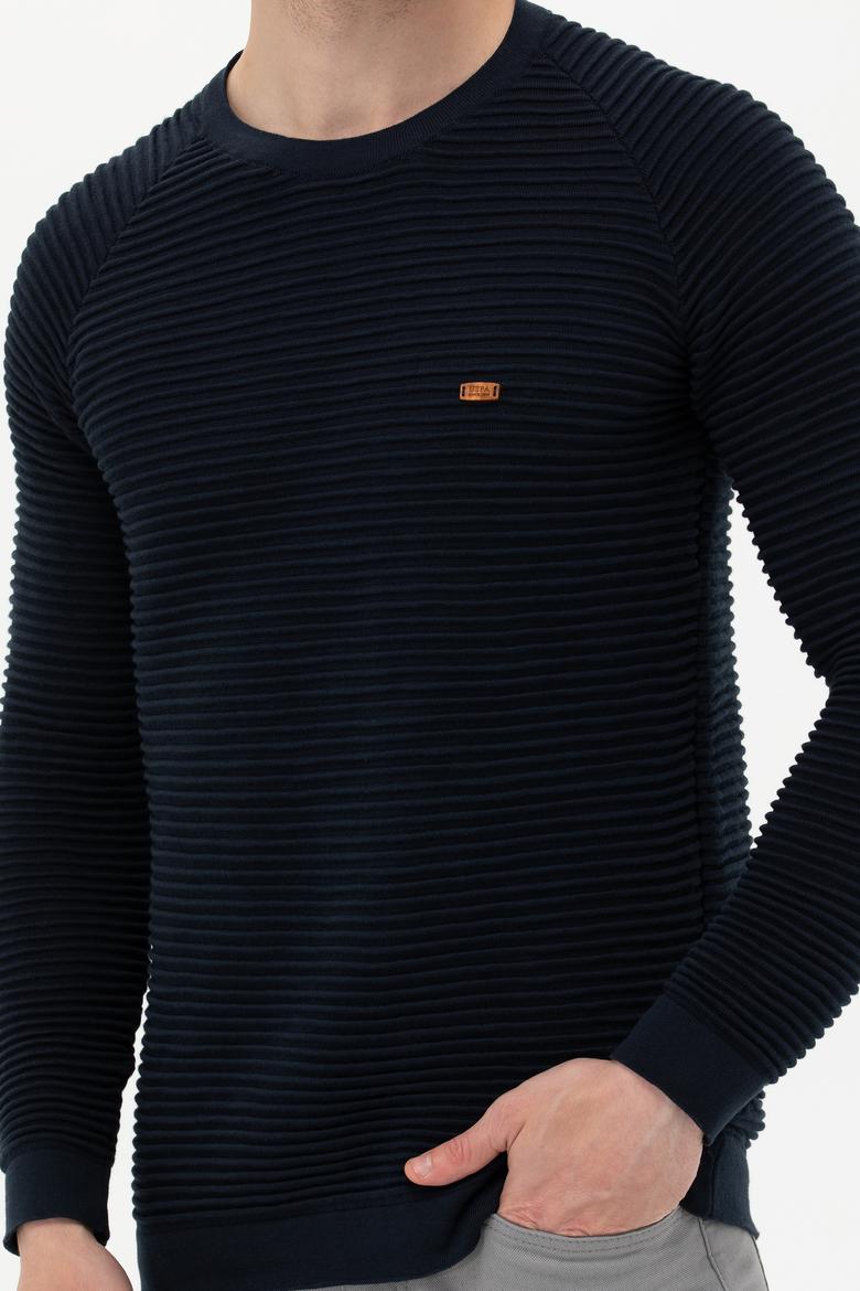 Erkek Lacivert Kazak - 50253795007