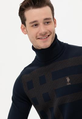 Erkek Lacivert Kazak - 50256662006