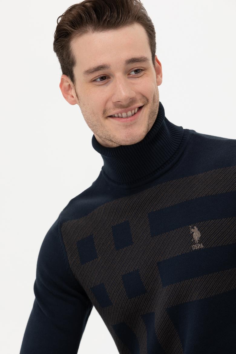 Erkek Lacivert Kazak - 50256662006