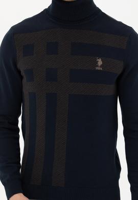 Erkek Lacivert Kazak - 50256662006