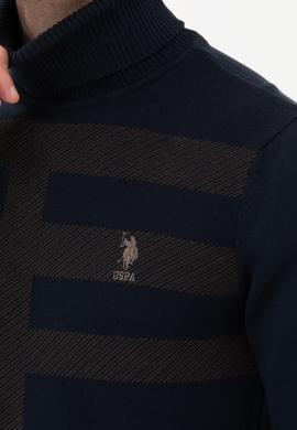 Erkek Lacivert Kazak - 50256662006