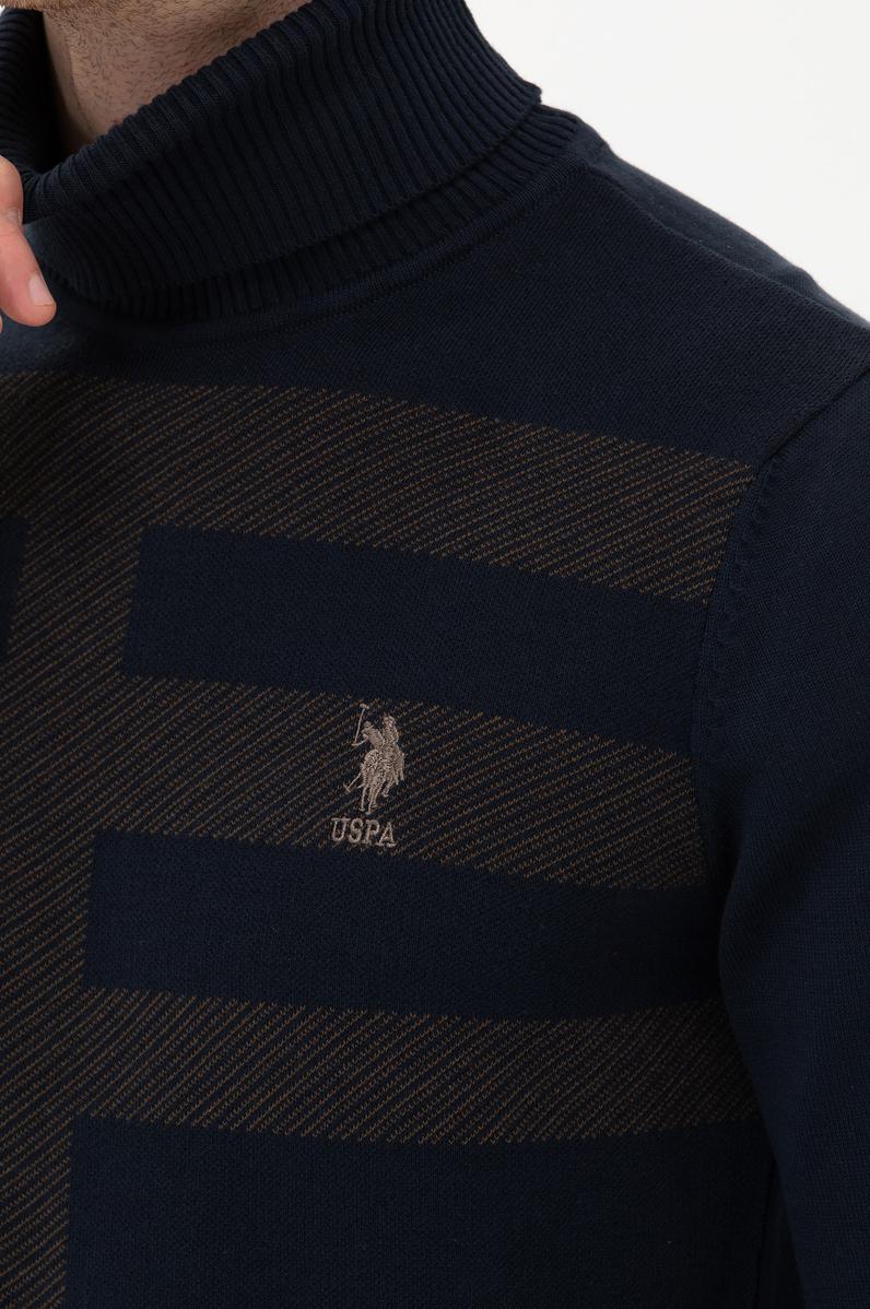 Erkek Lacivert Kazak