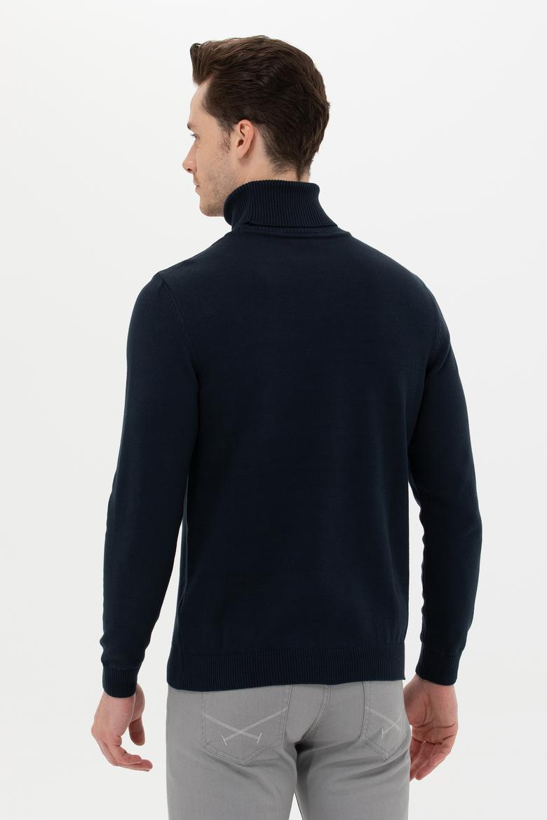 Erkek Lacivert Kazak - 50256662006