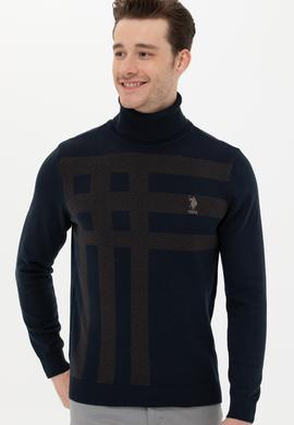 Erkek Lacivert Kazak - 50256662006