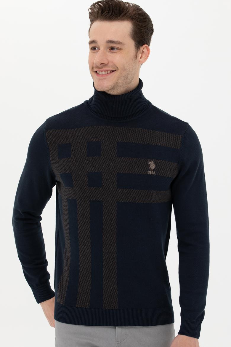 Erkek Lacivert Kazak - 50256662006