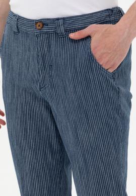 Erkek Mavi Denim Pantolon - 50246802066