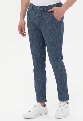 Erkek Mavi Denim Pantolon - 50246802066