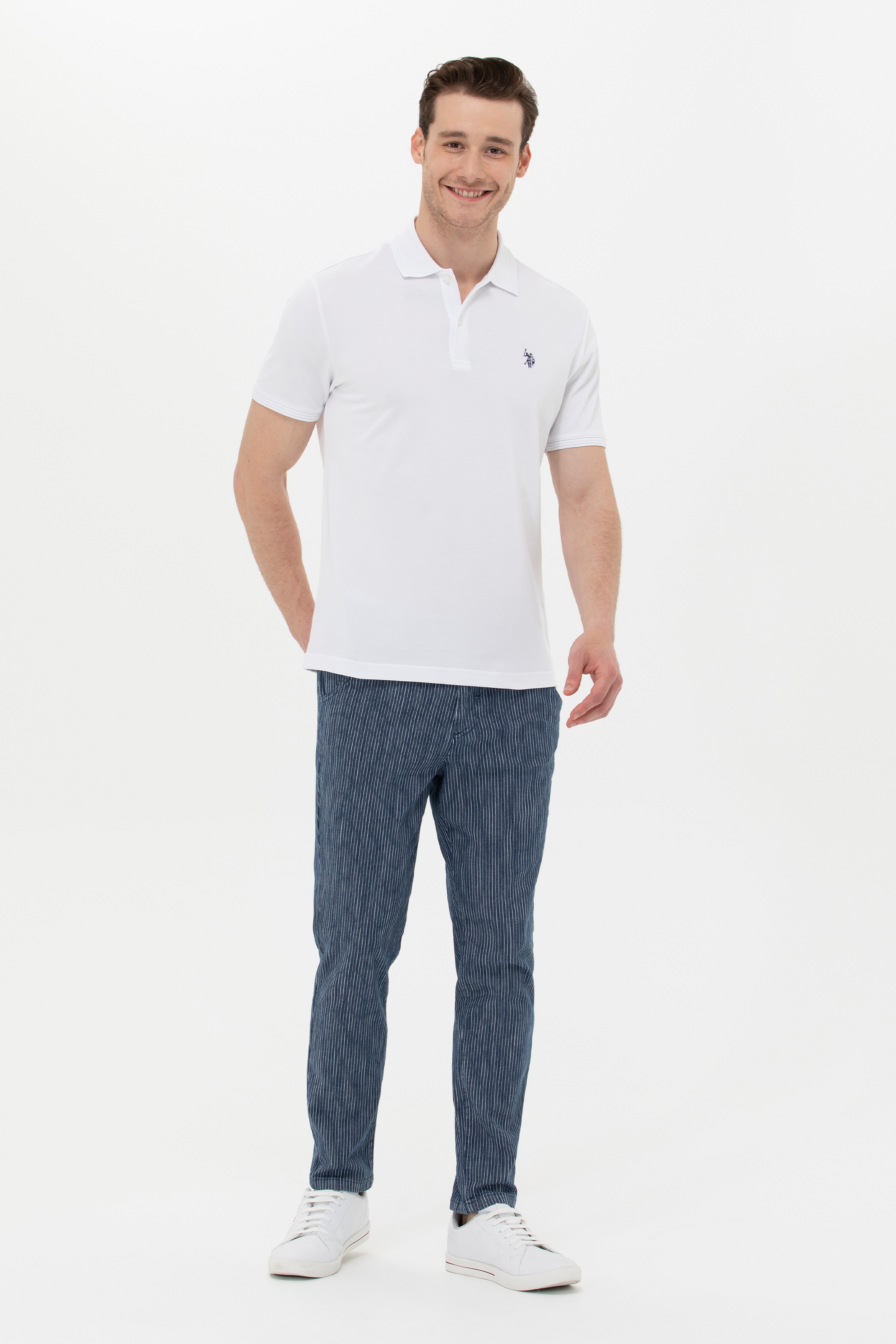 Erkek Mavi Denim Pantolon - Image 1