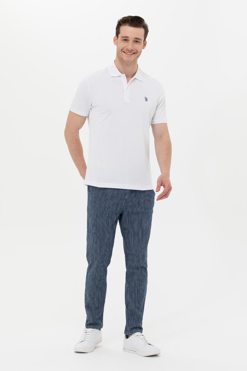 Erkek Mavi Denim Pantolon