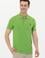Erkek Elma Yeşili Basic Polo Yaka Tişört