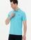 Erkek Turkuaz Basic Polo Yaka Tişört