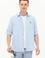 Erkek Açık Mavi Uzun Kollu Basic Gömlek