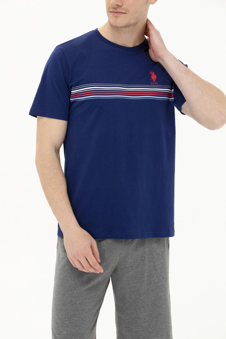 Erkek Açık Lacivert Pijama Takımı - 50271819004