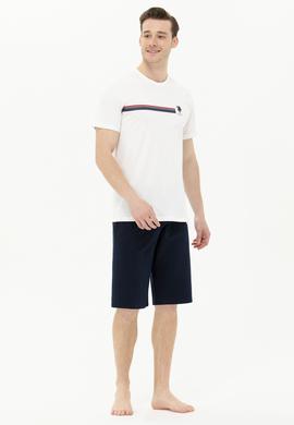 Erkek Beyaz Pijama Takımı - 50271820004