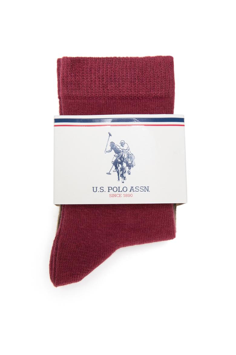 Erkek Çocuk Bordo Çorap - 50258084003