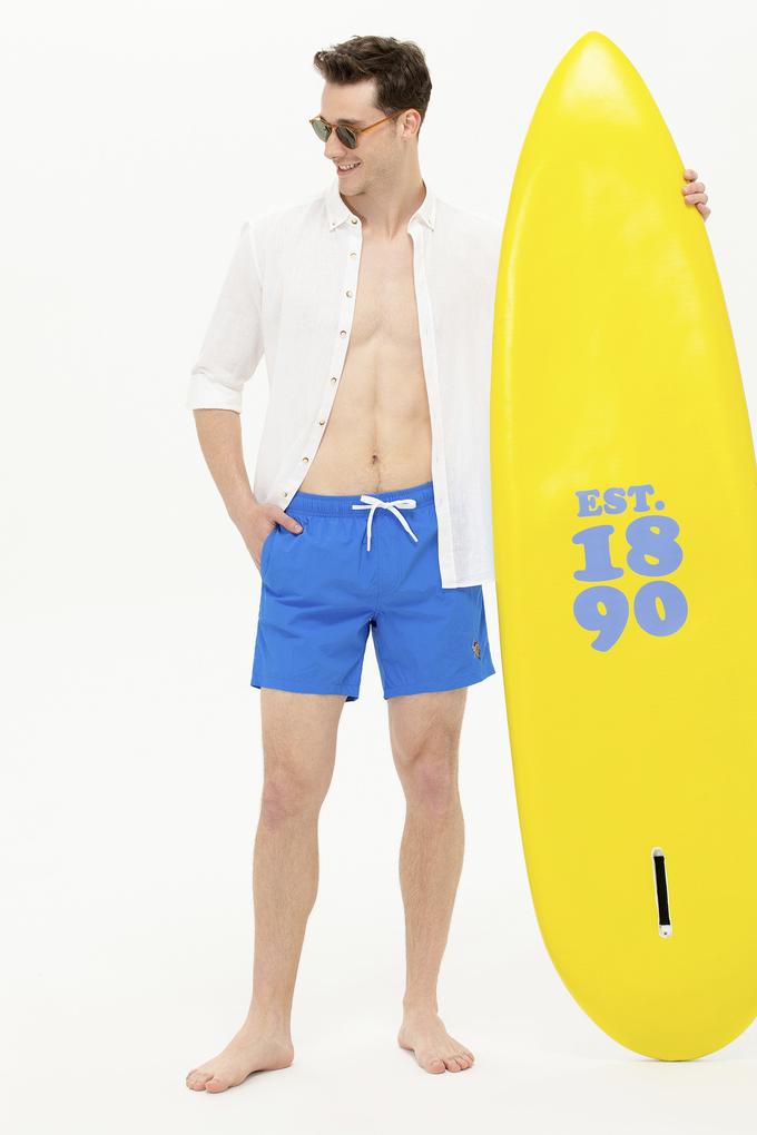 Erkek Saks Deniz Şortu