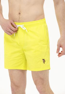 Erkek Neon Sarı Deniz Şortu - 50262332067