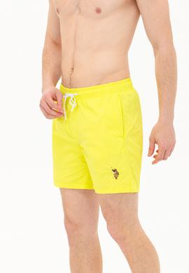 Erkek Neon Sarı Deniz Şortu - 50262332067
