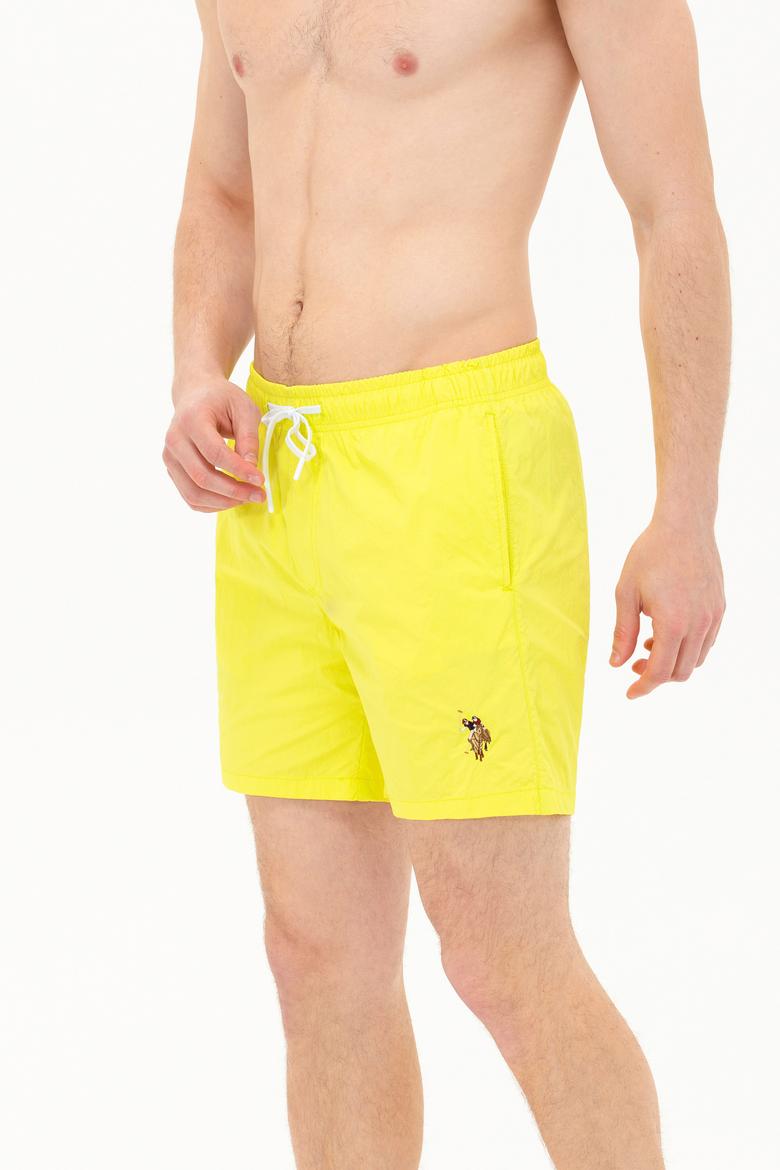 Erkek Neon Sarı Deniz Şortu - 50262332067