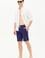 Erkek Lacivert Deniz Şortu