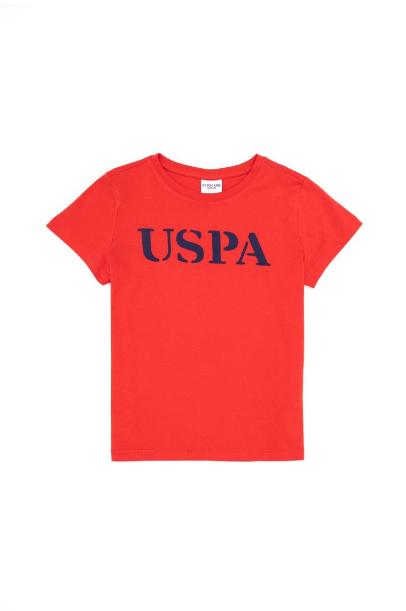 Çocuk Kırmızı Bisiklet Yaka Tişört